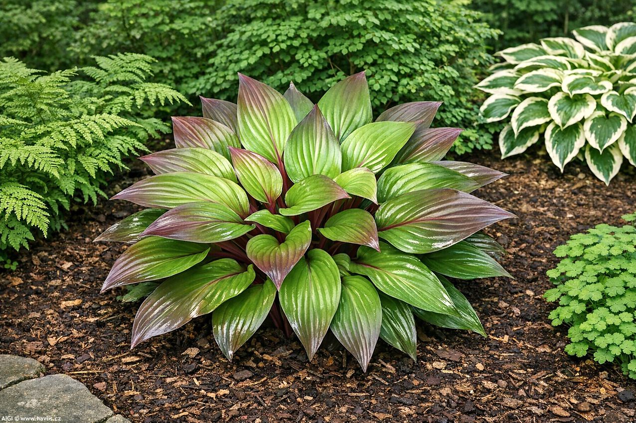 hosta First Blush